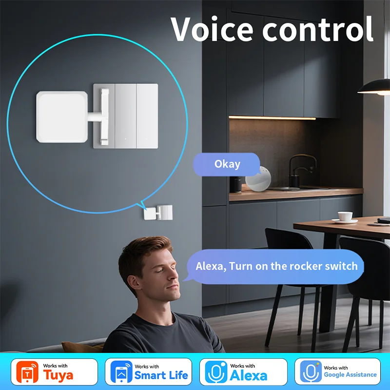 Robot pulsador inteligente para interruptores
