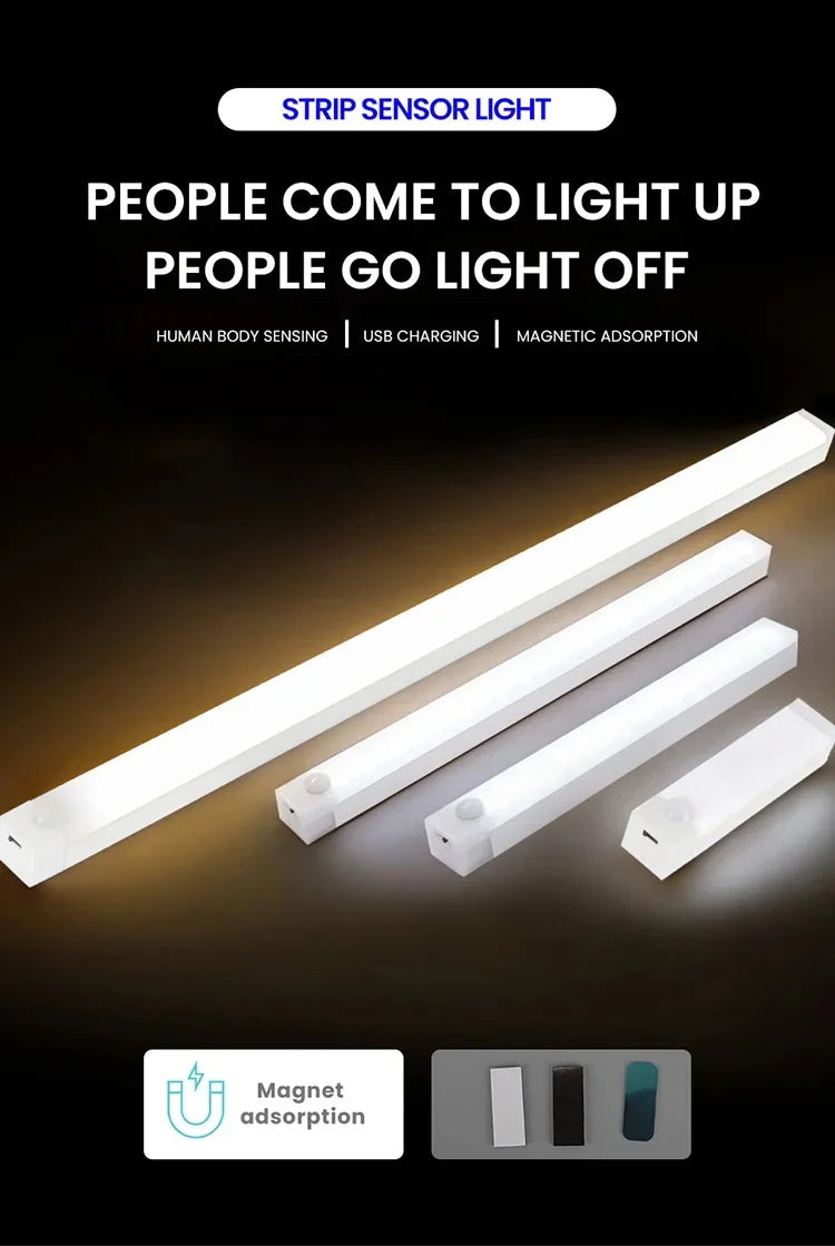 Luz LED inalámbrica con sensor de movimiento