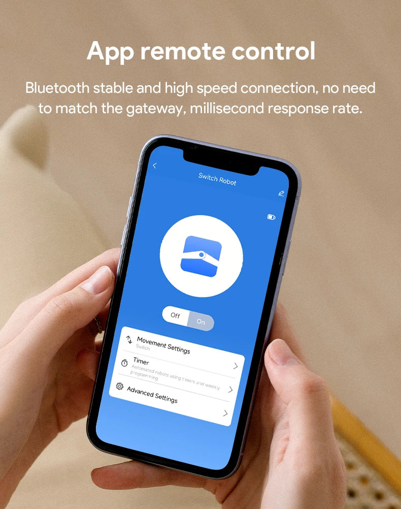 Robot pulsador inteligente para interruptores